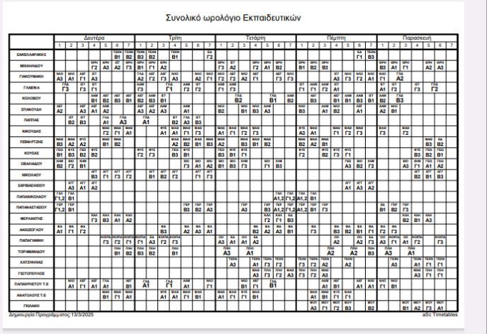 programma 17 3 2025